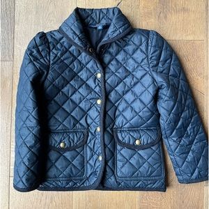 Polo Ralph Lauren Girls Quilted Jacket - Navy